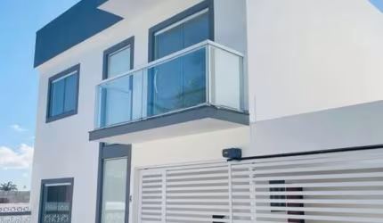 Casa em condomínio fechado com 3 quartos à venda na Rua Marta Maria de Jesus, Buraquinho, Lauro de Freitas, 170 m2 por R$ 765.000