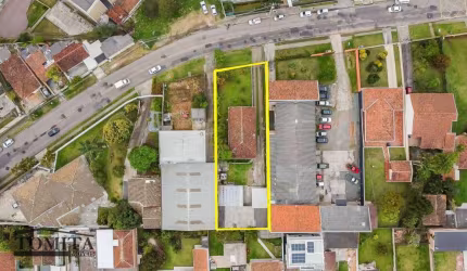 Terreno à venda, 898 m² por R$ 1.500.000,00 - Bacacheri - Curitiba/PR