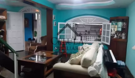 Casa em condomínio fechado com 4 quartos à venda na Rua Marcos Batista Pena, Freguesia (Jacarepaguá), Rio de Janeiro, 180 m2 por R$ 694.000