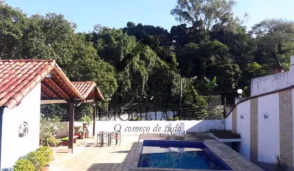 Casa em condomínio fechado com 4 quartos à venda na Estrada Pau-ferro, Freguesia (Jacarepaguá), Rio de Janeiro, 396 m2 por R$ 1.900.000