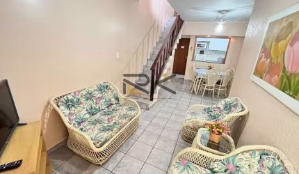 Cobertura Duplex Praia Grande em Ubatuba-SP com 3 dormitórios,sendo 2 suítes,varanda gourmet com churrasqueira,2 vagas de garagem