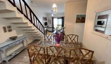 Cobertura Duplex Praia Grande em Ubatuba-SP com 3 dormitórios,sendo 2 suítes,varanda gourmet com churrasqueira,2 vagas de garagem