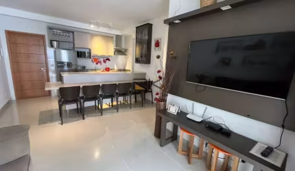APARTAMENTO NAS TONINHAS COM 2 DORMITÓRIOS SENDO 1 SUÍTE,SALA 2 AMBIENTES,VARANDA GOURMET COM CHURRASQUEIRA