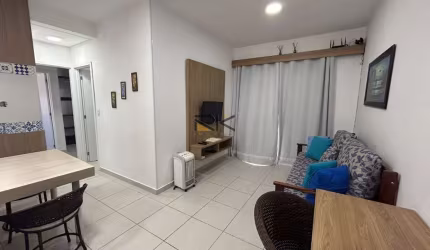 APARTAMENTO PRAIA GRANDE com 2 dormitórios sendo 1 suíte,1 vaga de garagem,varanda gourmet com churrasqueira