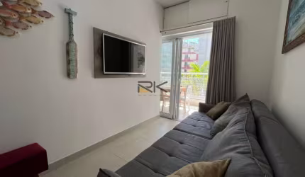 Apartamento com cozinha e sala de estar,1 suite e varanda gourmet