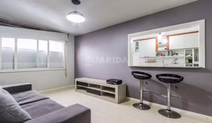 Apartamento mobiliado com 1 dormitório no bairro Partenon!