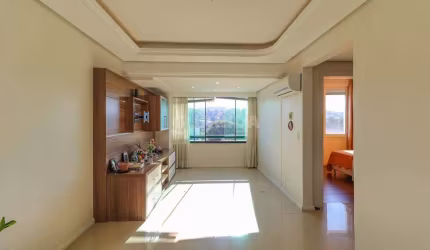 Apartamento com 2 dormitórios, semi mobiliado, e 2 vagas de garagem no bairro Teresópolis - Porto Alegre/RS