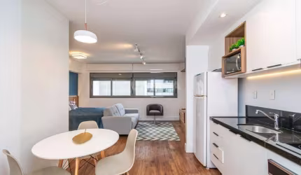Apartamento estilo LOFT mobiliado no bairro Jardim Europa!