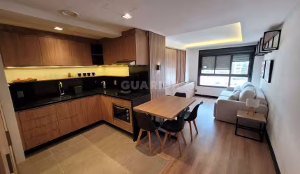 Apartamento mobiliado para aluguel, 1 quarto, 1 suíte, 1 vaga, Moinhos de Vento - Porto Alegre/RS