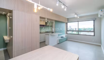 Apartamento semi mobiliado com 3 dormitórios, sendo 1 suíte, e 2 vagas de garagem no bairro Jardim Europa!