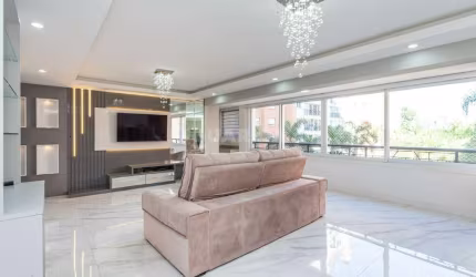 Lindo apartamento mobiliado de 3 dormitórios e 2 vagas de garagem no Jardim Europa!