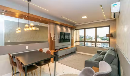 Apartamento mobiliado e decorado com 1 dormitório e 1 vaga de garagem, no bairro Teresópolis!