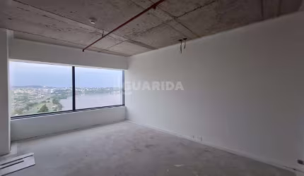 Sala em empreendimento novo, de alto padrão, para alugar no bairro Praia de Belas.