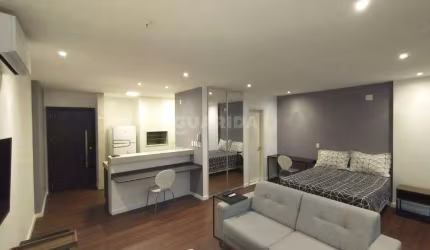 Apartamento totalmente mobiliado, no estilo loft, no bairro Cristal