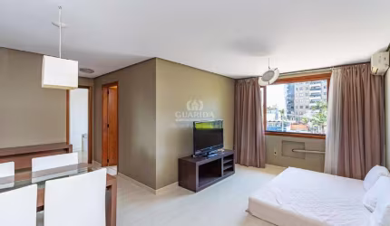 Apartamento semi mobiliado de 2 dormitórios, sendo 1 suíte no bairro Bela Vista, com VAGA COBERTA E CHURRASQUEIRA INTERNA!!