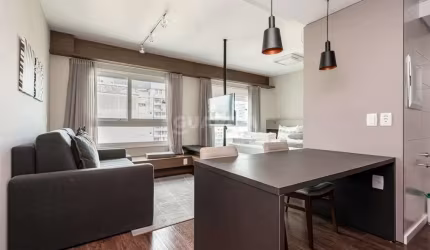 Apartamento studio mobiliado no Bairro Moinhos de Vento