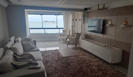Apartamento anual frente mar barra sul