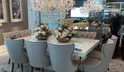 Apartamento último andar decorado com 3 suítes à venda, 240 m² - Nações - Indaia