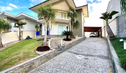 Casa alto padrão com automação, decorada, mobiliada e equipada à venda - Indaial