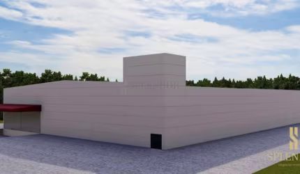 Galpão novo com aprox. 5.000 m2 para alugar no bairro Warnow  - Indaial/SC
