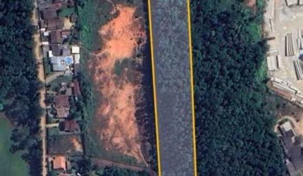 Terreno à venda, 17.152 m², no bairro João Paulo II, frente BR 470 - Indaial/SC