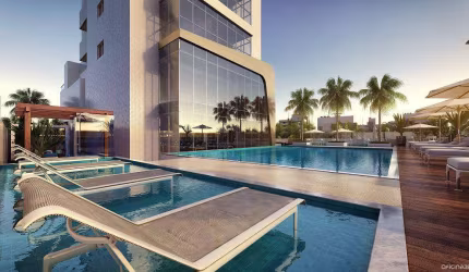 APARTAMENTO EM ANDAR ALTO - 4 SUÍTES - 3 VAGAS - ÁREA DE LAZER COMPLETA