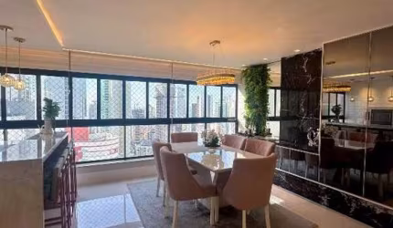 APARTAMENTO MOBILIADO - 3 SUÍTES - 3 VAGAS - ÁREA DE LAZER COMPLETA - BARRA SUL - À 100M DO PASSEIO SAN MIGUEL - BALNEÁRIO CAMBORIÚ