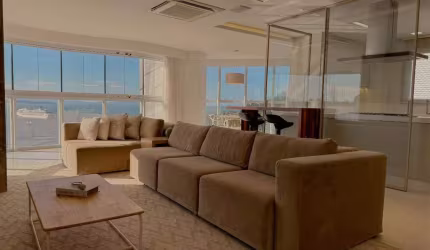 LOCAÇÃO ANUAL - APARTAMENTO ALTO PADRÃO - MOBÍLIADO E DECORADO - 3 SUÍTES - 4 VAGAS - ÁREA DE LAZER COMPLETA - BARRA SUL - BALNEÁRIO CAMBORIÚ/SC