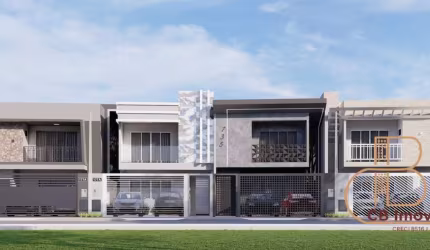 EM CONSTRUÇÃO - Sobrados de alto padrão  com 03 suítes em Camboriú