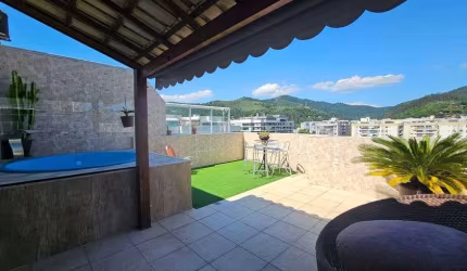Freguesia. Cobertura Dúplex para Venda com 3 Quartos, Sendo 1 Suíte e 2 Vagas.