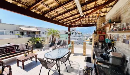 Duplex para venda com 165 metros quadrados com 4 quartos em Taquara - Rio de Janeiro - RJ