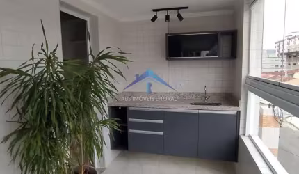Apartamento com 2 dorms, Vila Caiçara, Praia Grande - R$ 434 mil, Cod: 4001