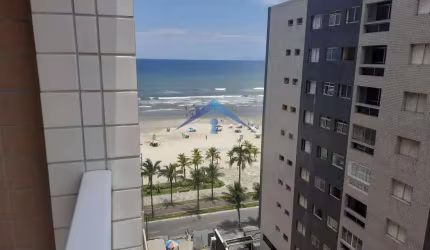 Apto pé areia suíte vista mar Praia Grande - SP cód.4062