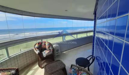 Apto pé na areia 3 dorms, Maracanã, P.G - R$ 649 mi, Cod: 4143