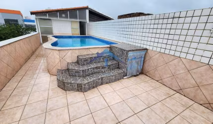 Casa com 3 dorms, Vila Guilhermina, Praia Grande - R$ 790 mil, Cod: 4680
