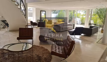 LOCAÇÃO DE CASA DE LUXO MOBILIADA EM ALPHAVILLE