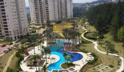 Apartamento no melhor condomínio clube de Alphaville- Alphavita andar alto