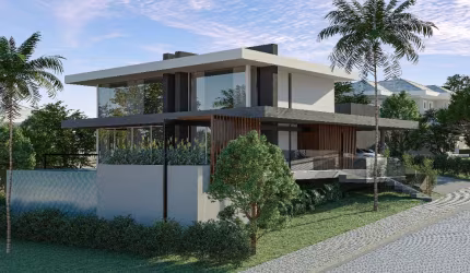 Casa de Alto Padrão em Condomínio Exclusivo na Cachoeira do Bom Jesus, Florianópolis