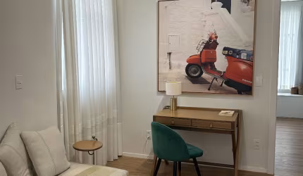 Apartamento mobiliado de 1 dormitório no coração de Florianópolis!