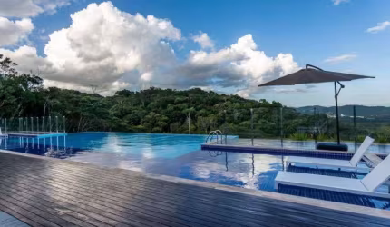 Terreno em condomínio fechado à venda no Ponta Aguda, Blumenau , 375 m2 por R$ 395.000