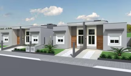 Casa com 2 quartos à venda na Waltornilo Hagel Maciel, 1, Morada da Colina, Guaíba por R$ 360.000