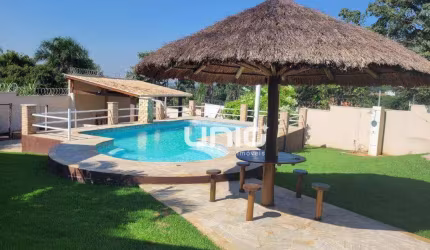 Chácara com 4 dormitórios à venda, 1024 m² por R$ 950.000,00 - Estância Lago Azul (Ártemis) - Piracicaba/SP