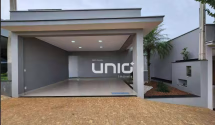 Casa com 3 dormitórios à venda, 133 m² por R$ 930.000,00 - Condomínio Mônaco - Piracicaba/SP
