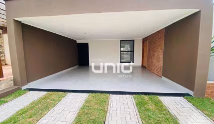 Casa com 3 dormitórios à venda, 152 m² por R$ 850.000,00 - Reserva Paineiras - Piracicaba/SP