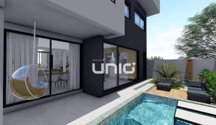 Sobrado a venda no Condomínio Villa Bela Vista - Piracicaba/SP com  3 suítes com 230m² de área construída