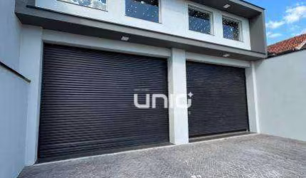 Barracão para alugar, 113 m² por R$ 4.615,00/mês - Jardim Petrópolis - Piracicaba/SP