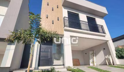 Casa a venda no Condomínio Soleil - Piracicaba-SP com 3 dormitórios sendo 2 suítes - 250m² de terreno