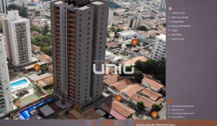 Apartamento com 3 dormitórios à venda, 116 m² por R$ 952.314,00 - Nova América - Piracicaba/SP