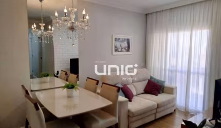 Apartamento com 3 dormitórios à venda, 72 m² por R$ 395.000,00 - Nova América - Piracicaba/SP