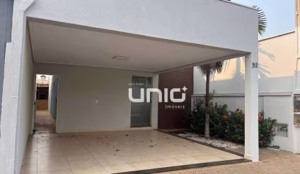 Casa com 3 dormitórios para alugar, 172 m² por R$ 4.275,96/mês - Jardim Astúrias I - Piracicaba/SP